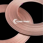 Ống đồng Lắp điều hòa máy lạnh phi 6.35 dày 0.61mm / 0.71mm 1 cuộn - 15 mét phi 6 - 6 dem 7 zem