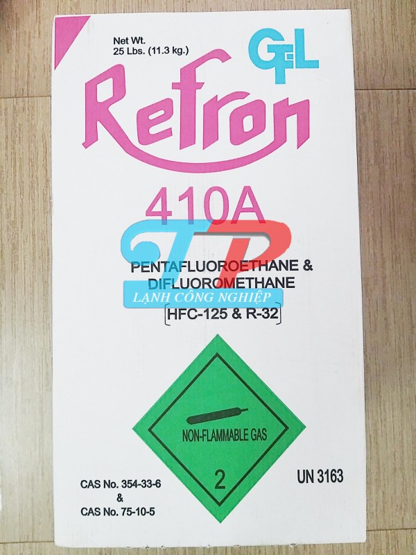Gas lạnh R410A Refron Ấn Độ Bình 11.3Kg